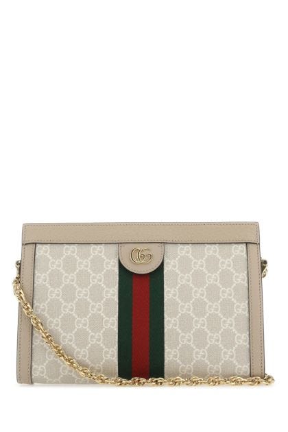 Multicolor GG Supreme fabric and leather Ophidia clutch