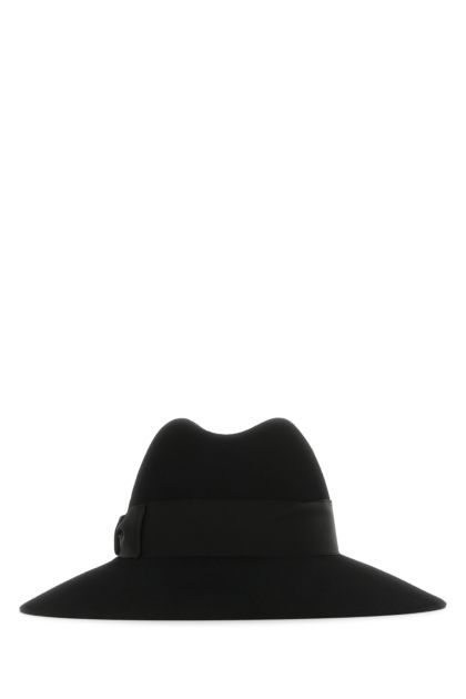 Black felt hat 