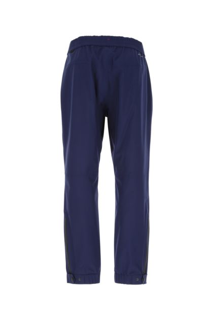 Navy blue polyester pant