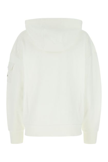 Ivory cotton sweatshirt 