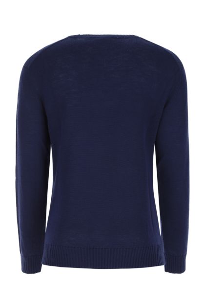 Blue wool sweater 