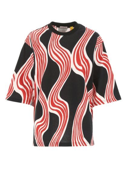 Printed cotton oversize 1 Moncler JW Anderson t-shirt