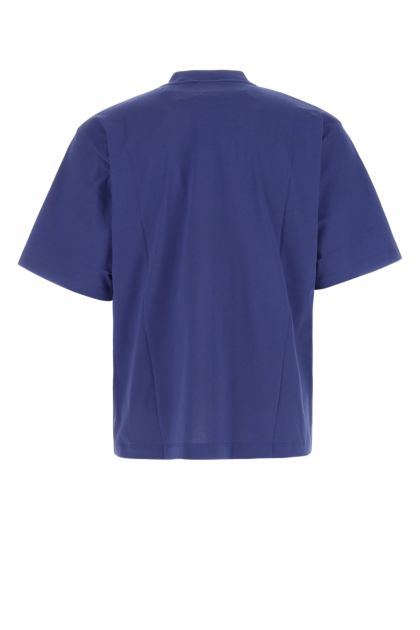 Blue cotton oversize t-shirt 