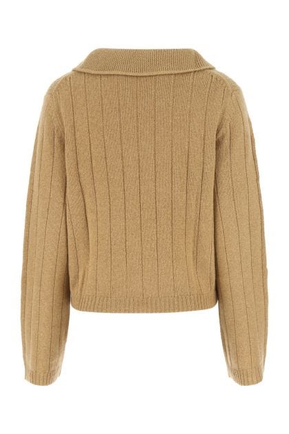 Camel cashmere sweater