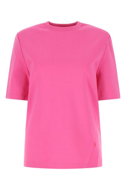 Fuchsia cotton oversize t-shirt 