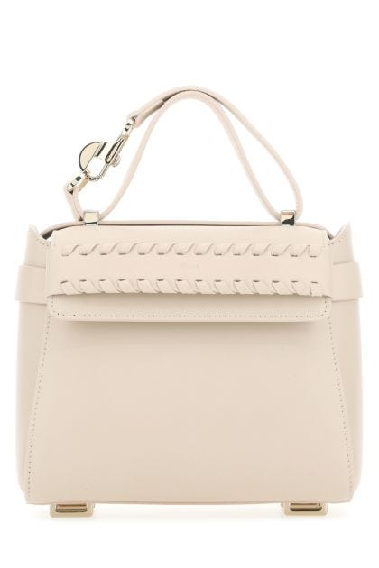 Light pink leather small Nacha handbag