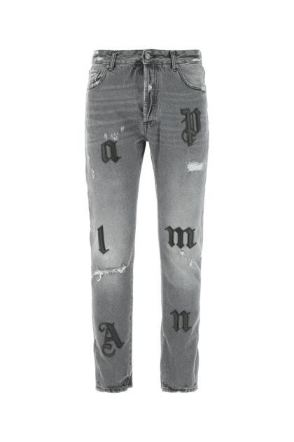 Grey denim jeans 