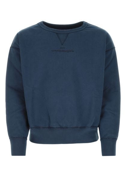 Blue cotton sweatshirt 