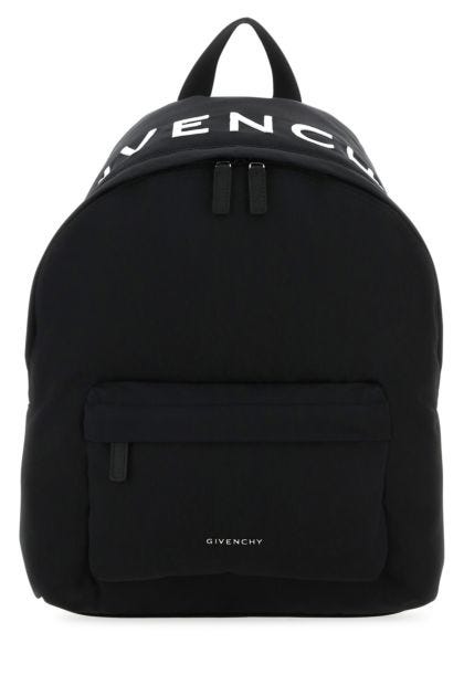 Black fabric Essential U backpack 