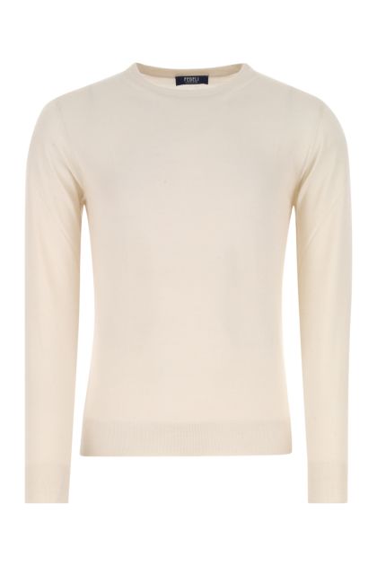 Ivory cashmere blend sweater 