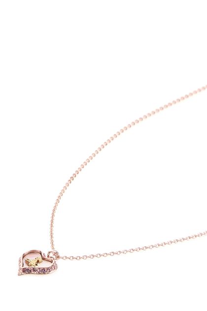 Pink metal Petra necklace