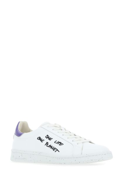 White leather One Life Boxer sneakers