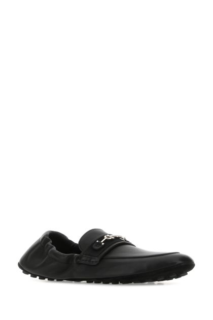 Black nappa leather Asture loafers 