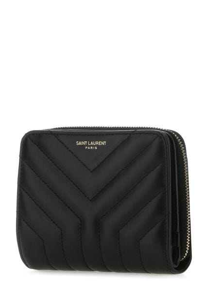 Black leather Joan wallet
