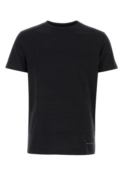 Black cotton t-shirt set