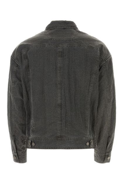 Dark grey nylon jacket