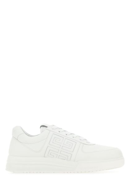 White leather G4 sneakers 