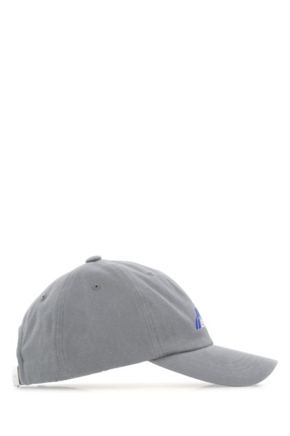 Grey cotton baseball cap