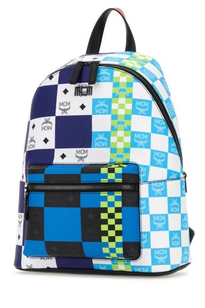 Printed canvas Stark backpack