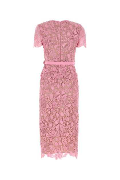 Pink lace dress 