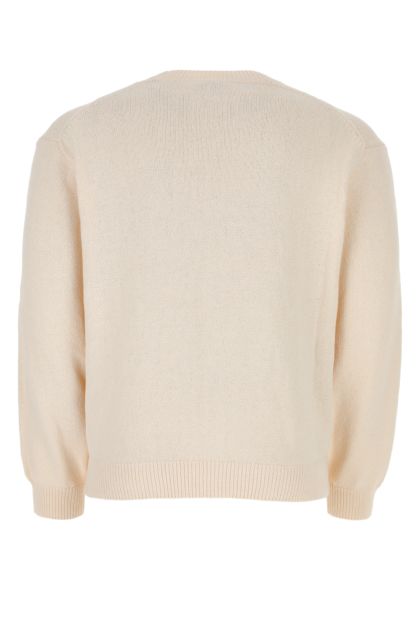 Ivory cotton blend sweater