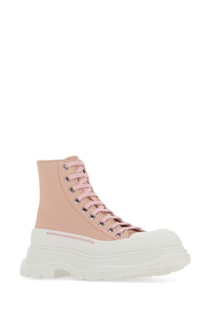 Pink canvas Tread Slick sneakers
