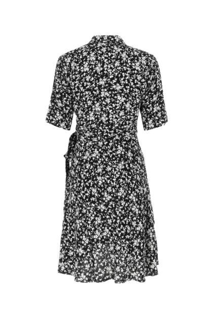 Printed viscose dress