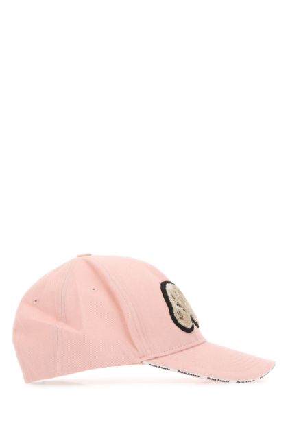 Pink cotton baseball cap 