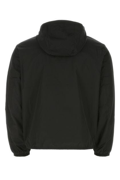 Black polyester jacket