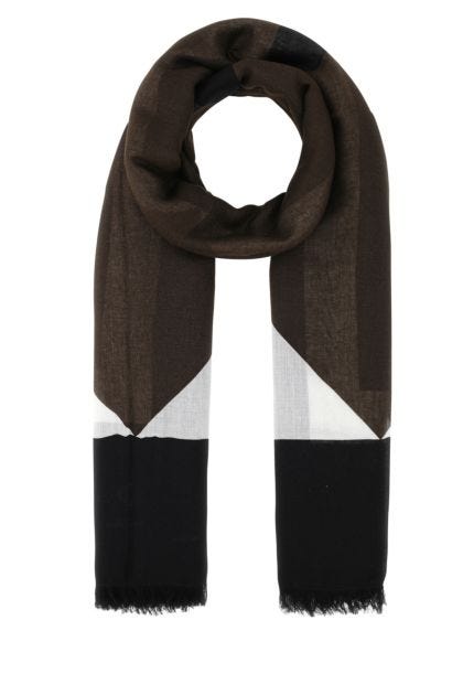 Printed modal blend scarf 