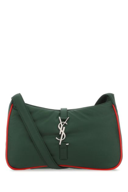 Dark green Econyl® LE 5 À 7 shoulder bag 