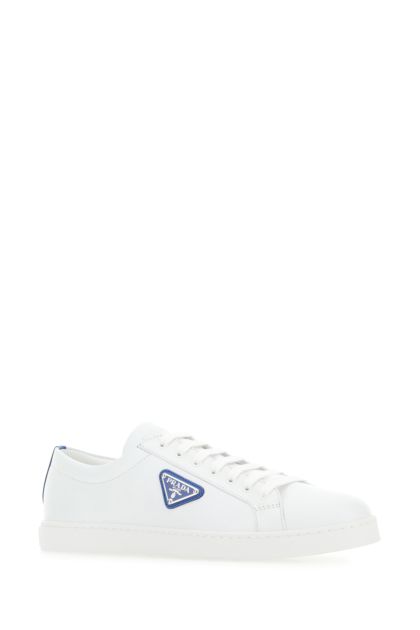 White leather sneakers 