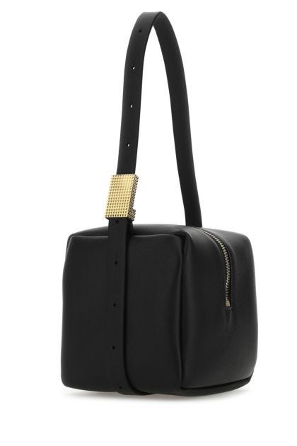 Black leather Tempo shoulder bag 