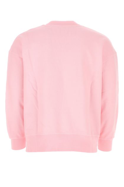 Pink cotton oversize sweatshirt