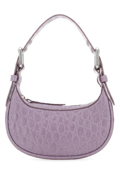 Lilac leather mini Soho handbag 