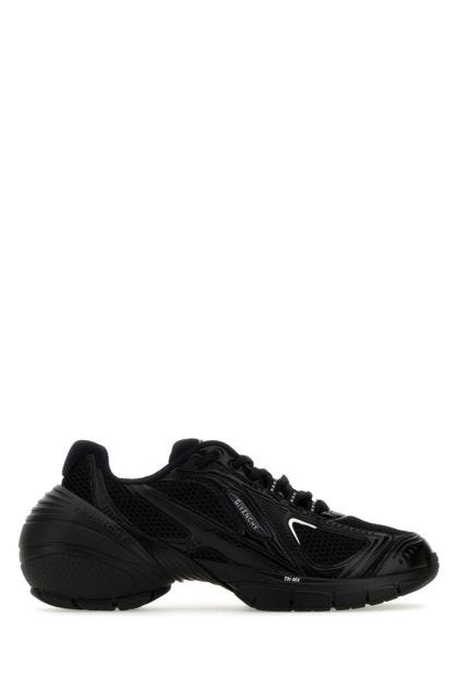 Black mesh and synthetic leather TK-MX sneakers