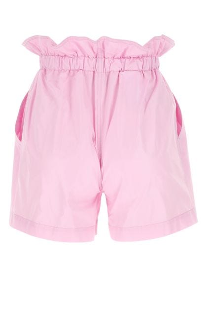 Pink polyester shorts