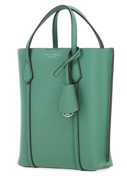 Sage green leather mini Perry handbag