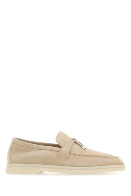 Beige suede Summer Charms Walk loafers