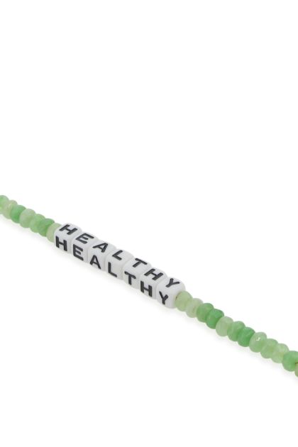 Green beads Healthy bracelet 
