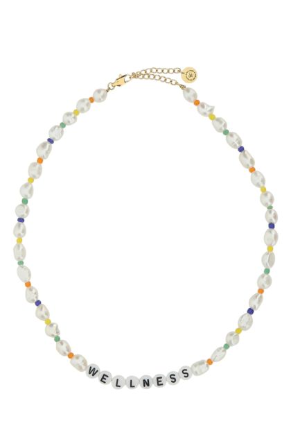 Multicolor pearls and beads Wellness necklace