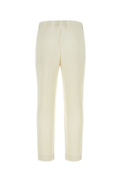 Ivory polyester pant 