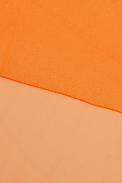 Orange silk scarf