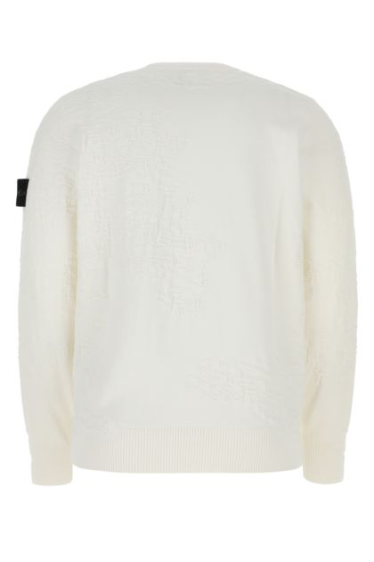 Ivory cotton sweater