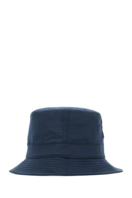 Navy blue nylon hat
