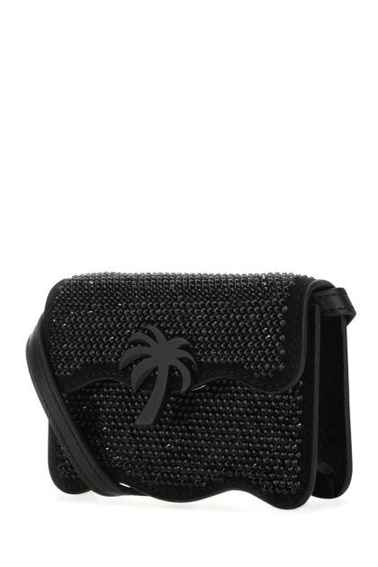 Embellished leather micro Palm Beach crossbody bag 