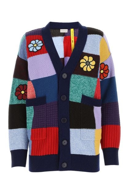 Embroidered 1 Moncler JW Anderson cardigan