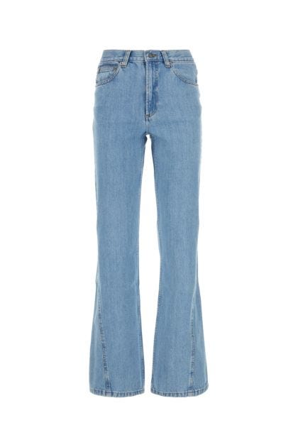 Light-blue denim jeans 