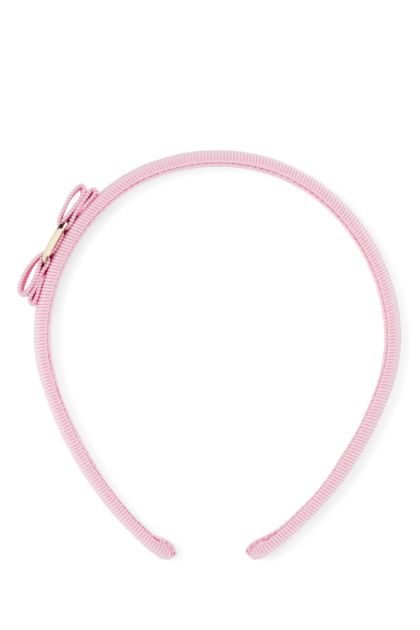 Pink fabric hairband