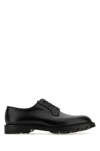 Black leather Lanark 3 lace-up shoes